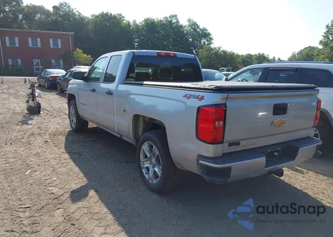 2018 Chevrolet Silverado 1500 Custom из США, поврежденный, VIN 1GCVKPEH2JZ243927